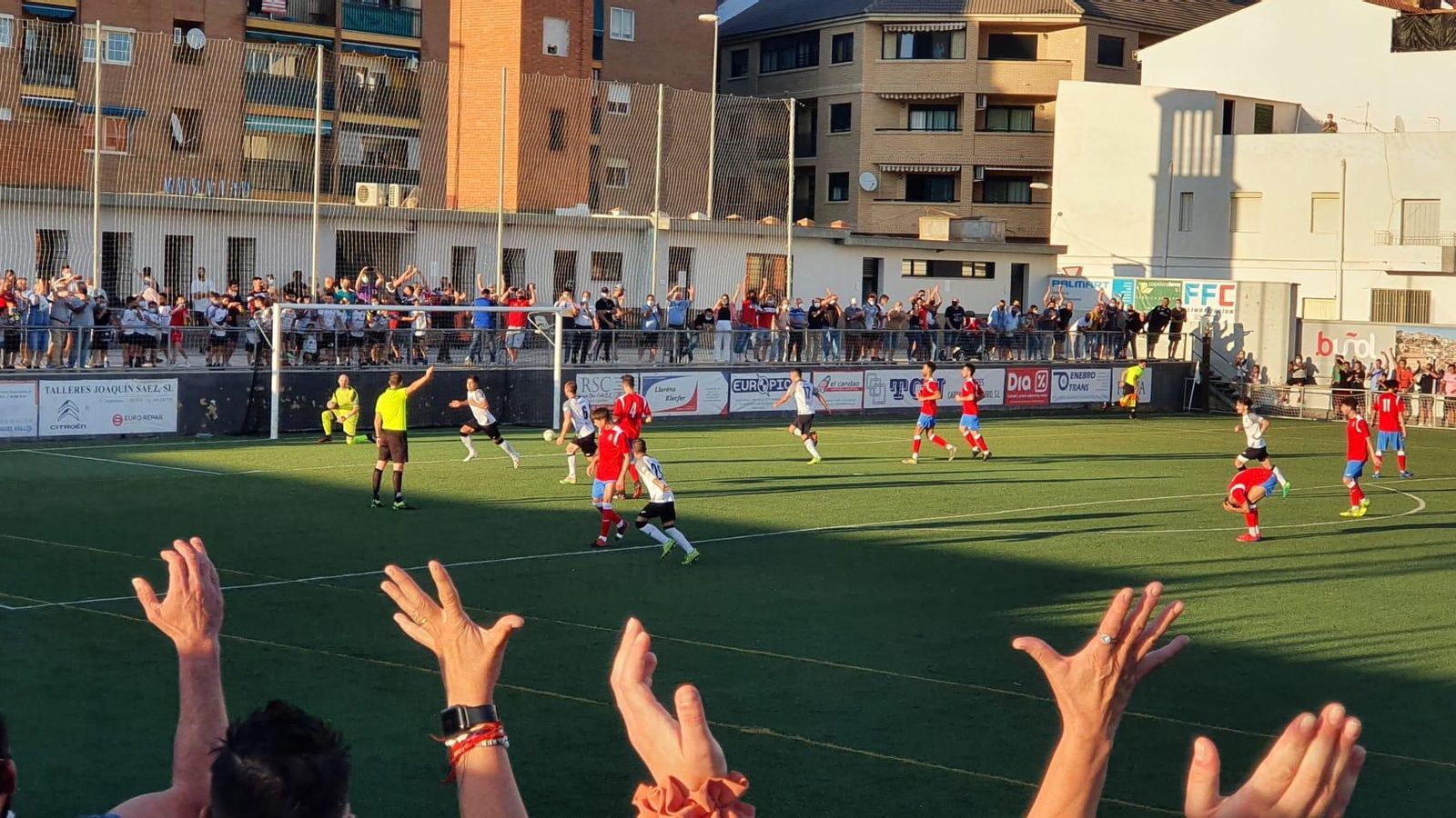 Óscar Moreno ha marcat el gol per al Bunyol.