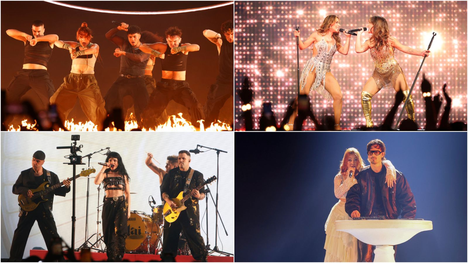 Actuacions de Kenneth, María León ft Julia Medina, Kitai i Tony Grox i Lucycalys