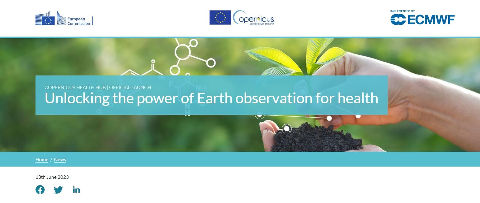 Copernicus CAMS salut