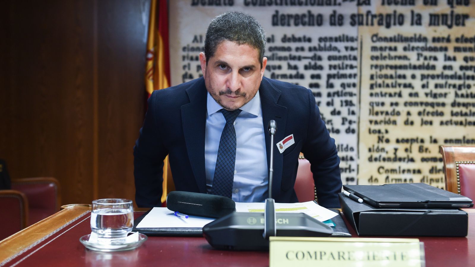 El director general de Gestió de Persones de l'Entitat Pública Empresarial Adif-Alta Velocitat, Michaux Miranda