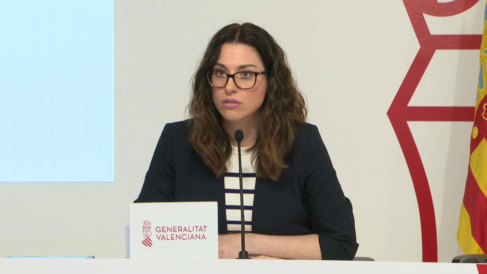 La vicepresidenta del Consell, Aitana Mas, aquest divendres