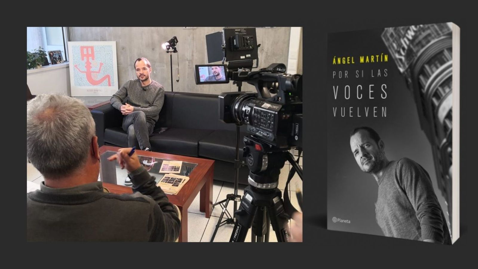 30.11.2021 | Ángel Martín ens presenta el seu llibre 'Por si la voces vuelven'