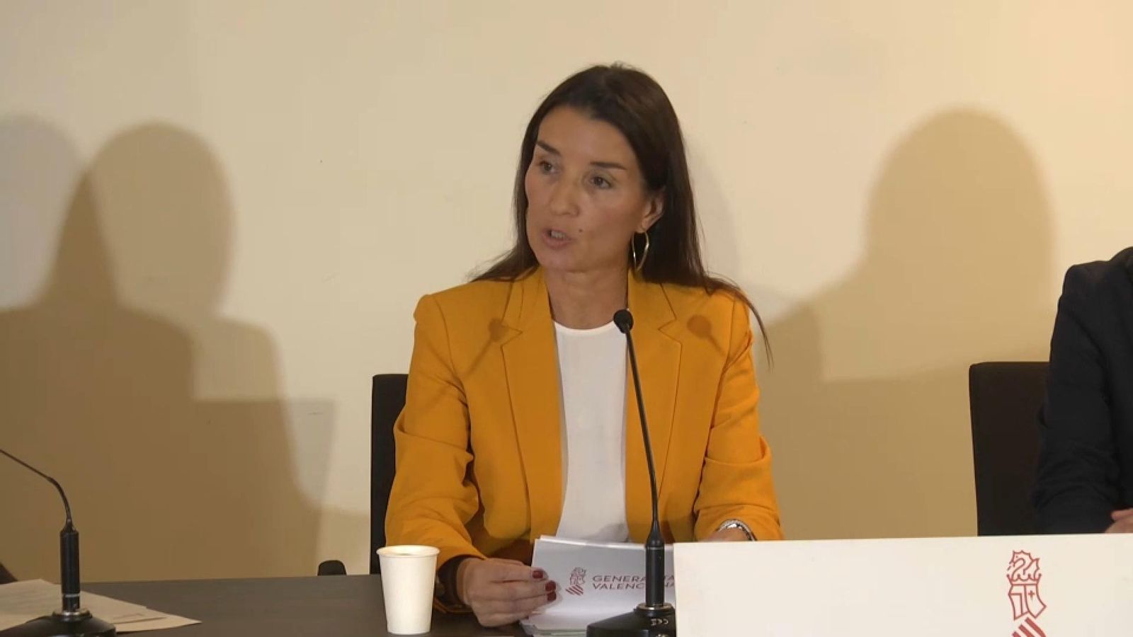 La portaveu i consellera d'Hisenda, Ruth Merino, aquest divendres