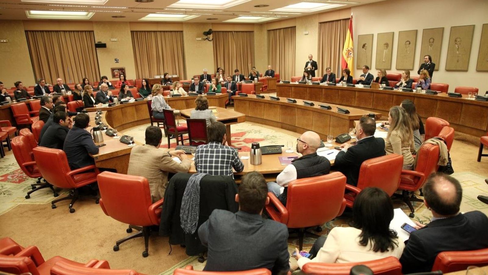 La Mesa del Congrés aprova la composició de la Diputació Permanent