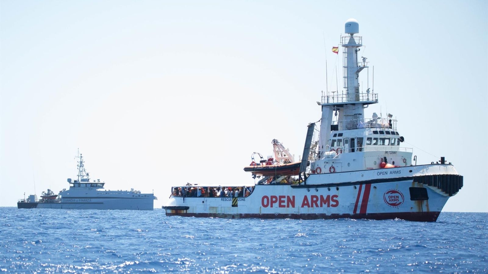 El vaixell Open Arms en una imatge d’arxiu
