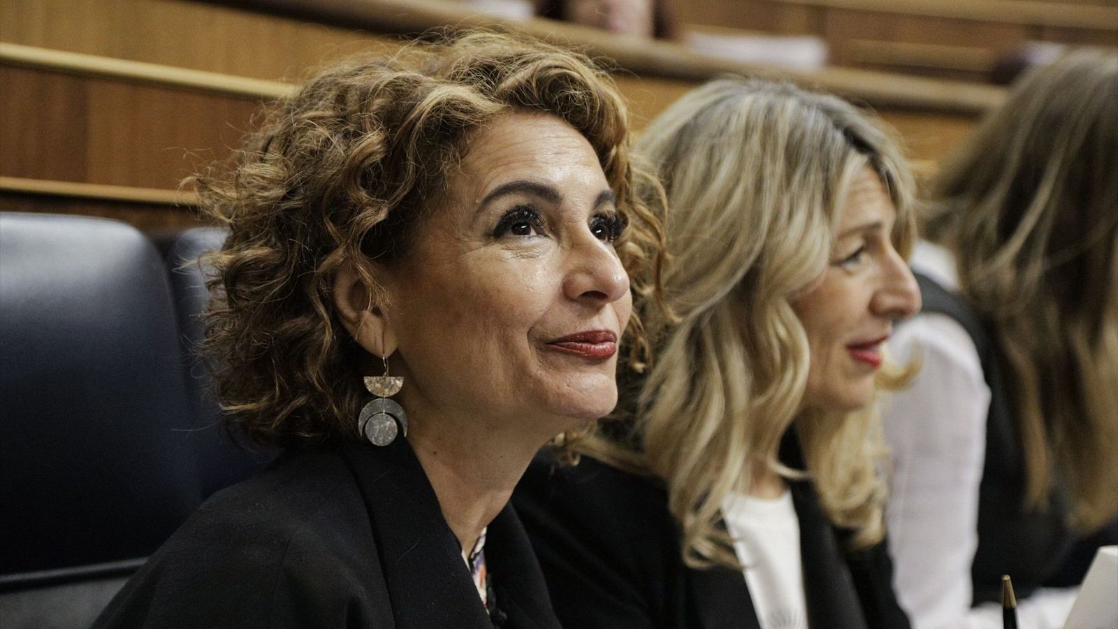 Les ministres Montero i Díaz, al Congrés