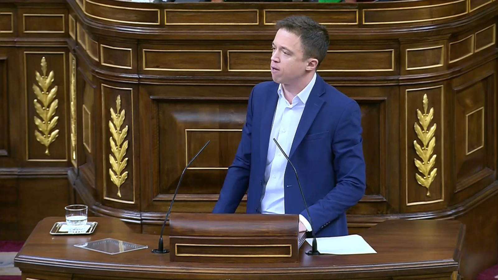 Intervenció d'Errejón al Congrés