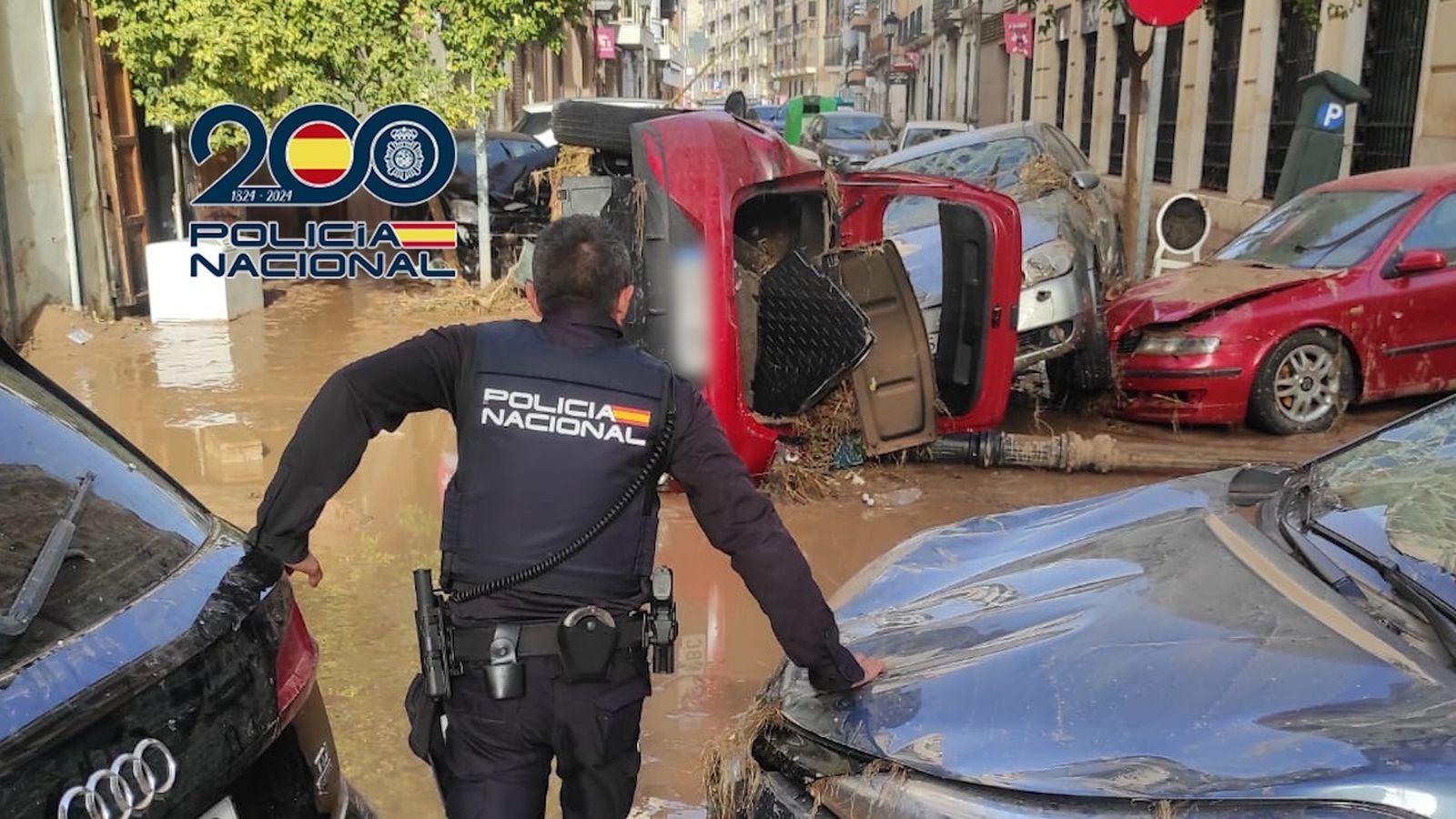 Agent de la Policia Nacional a Algemesí