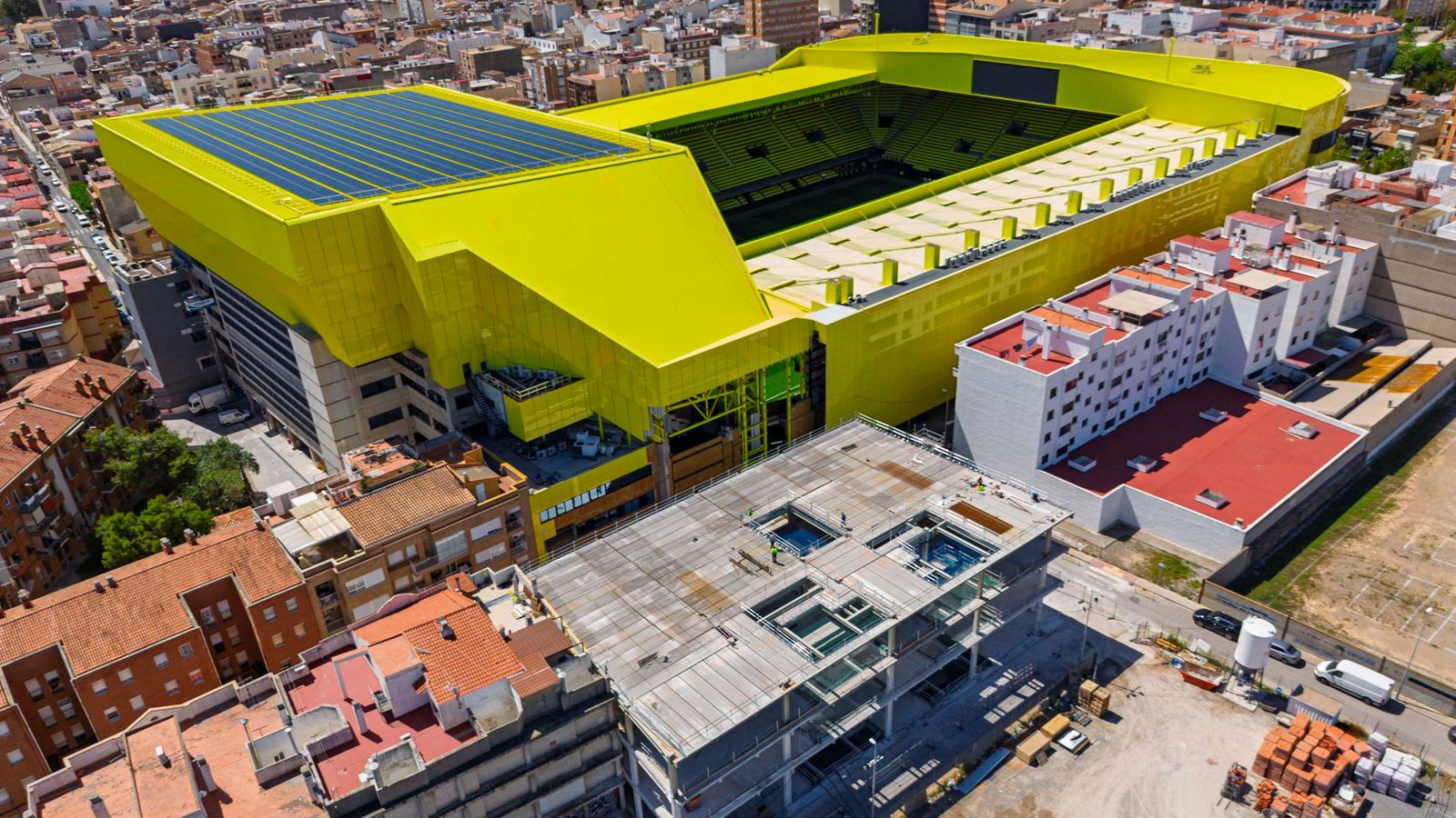 Imatge de l'estadi de la Ceràmica