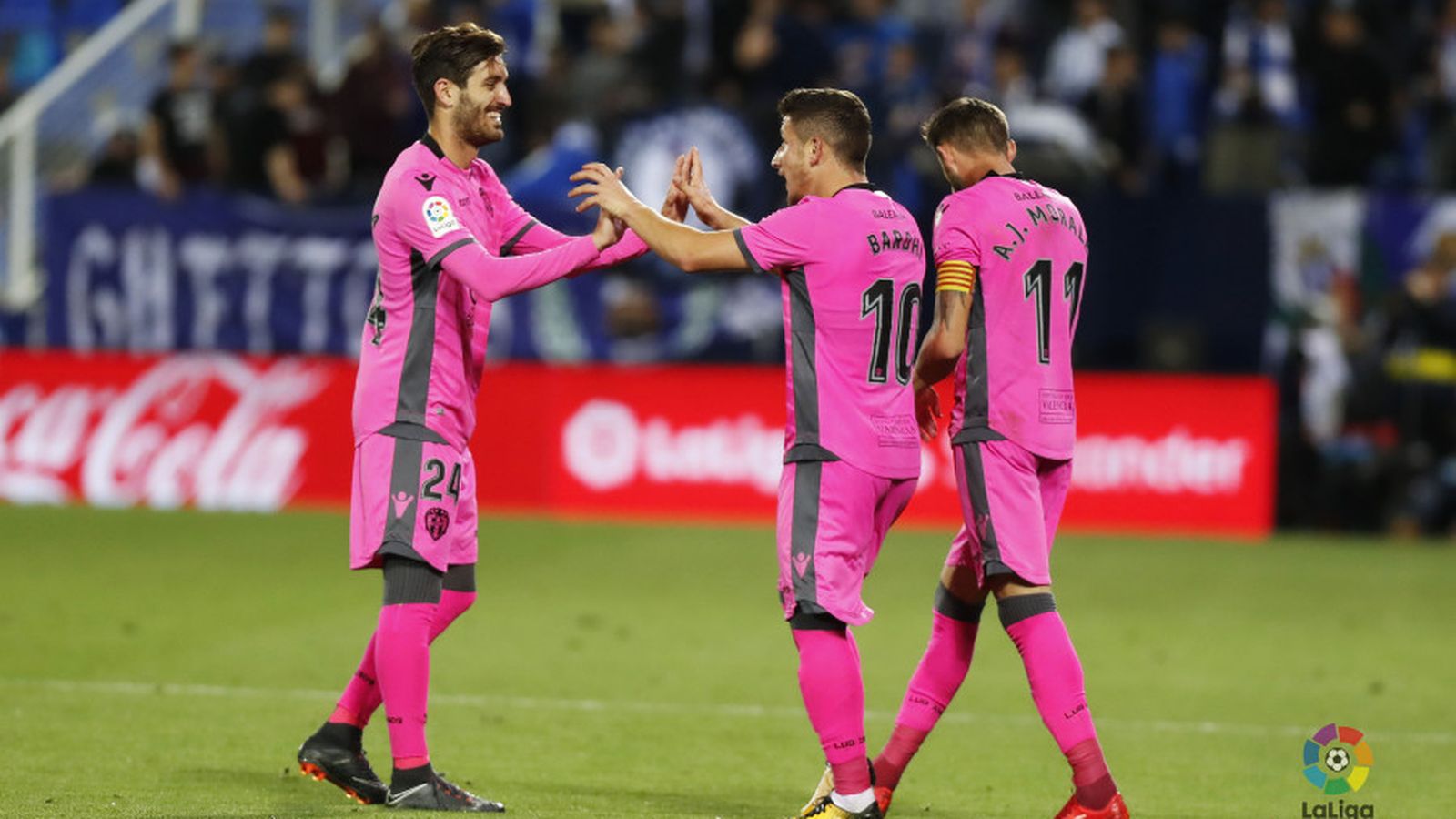 El Llevant s'imposa 0-3 al Leganés i suma 43 punts en la classificació