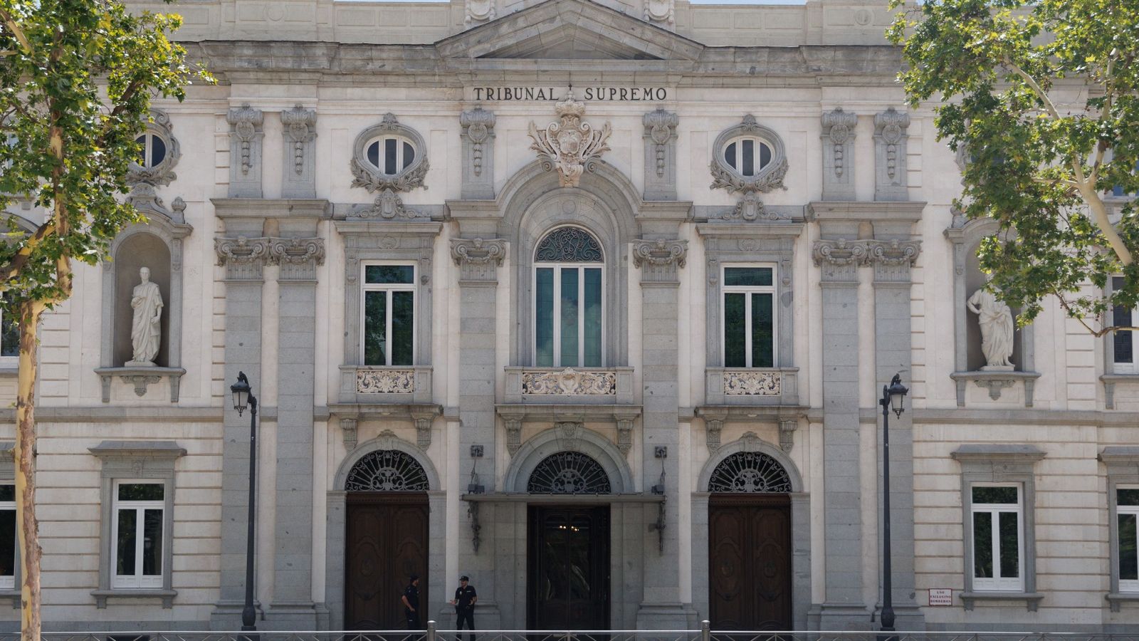 La façana del Tribunal Suprem, en una imatge d'arxiu