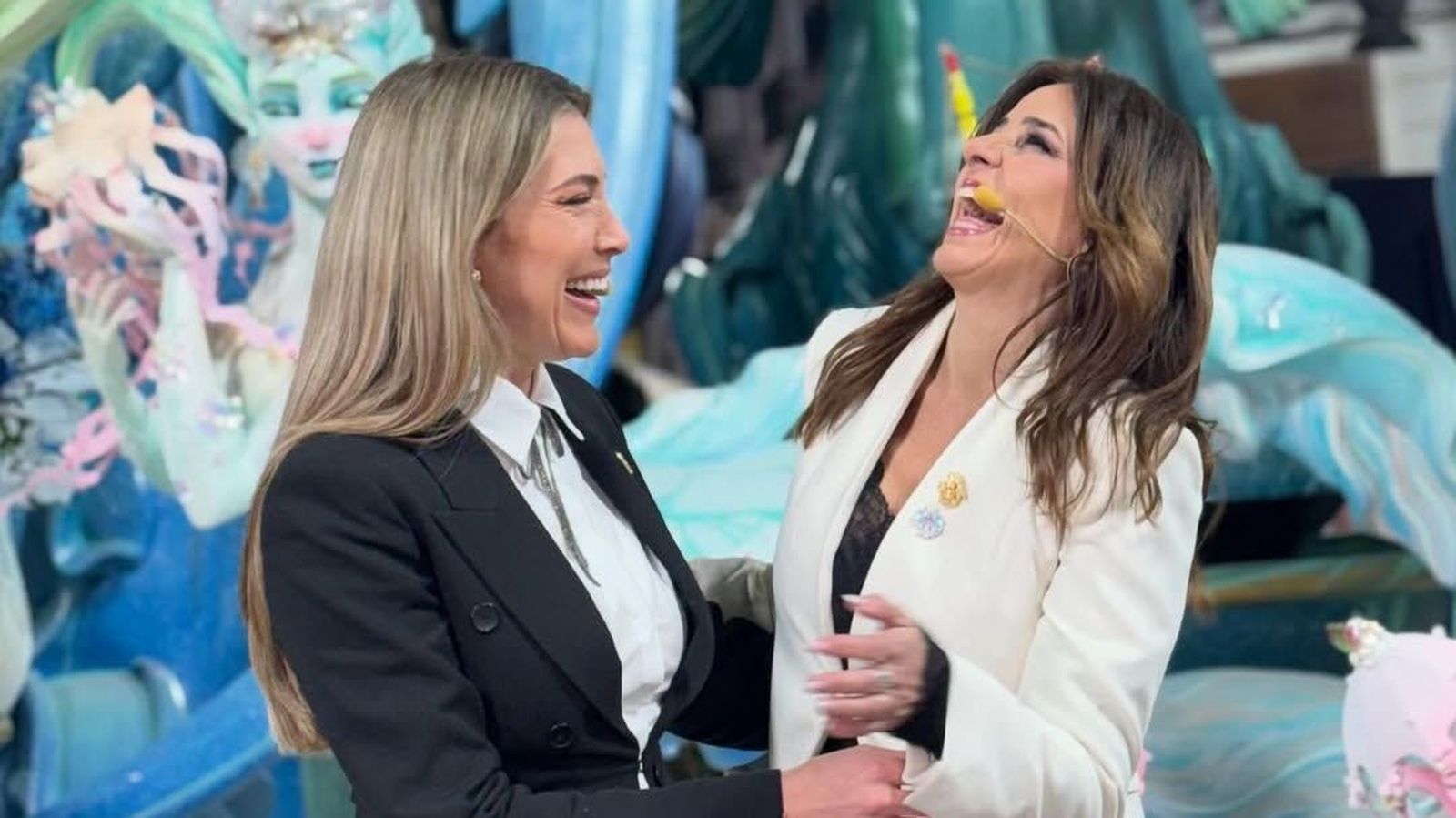 Àlex Blanquer i Carmen Alcayde van estar en l'especial de la Cremà