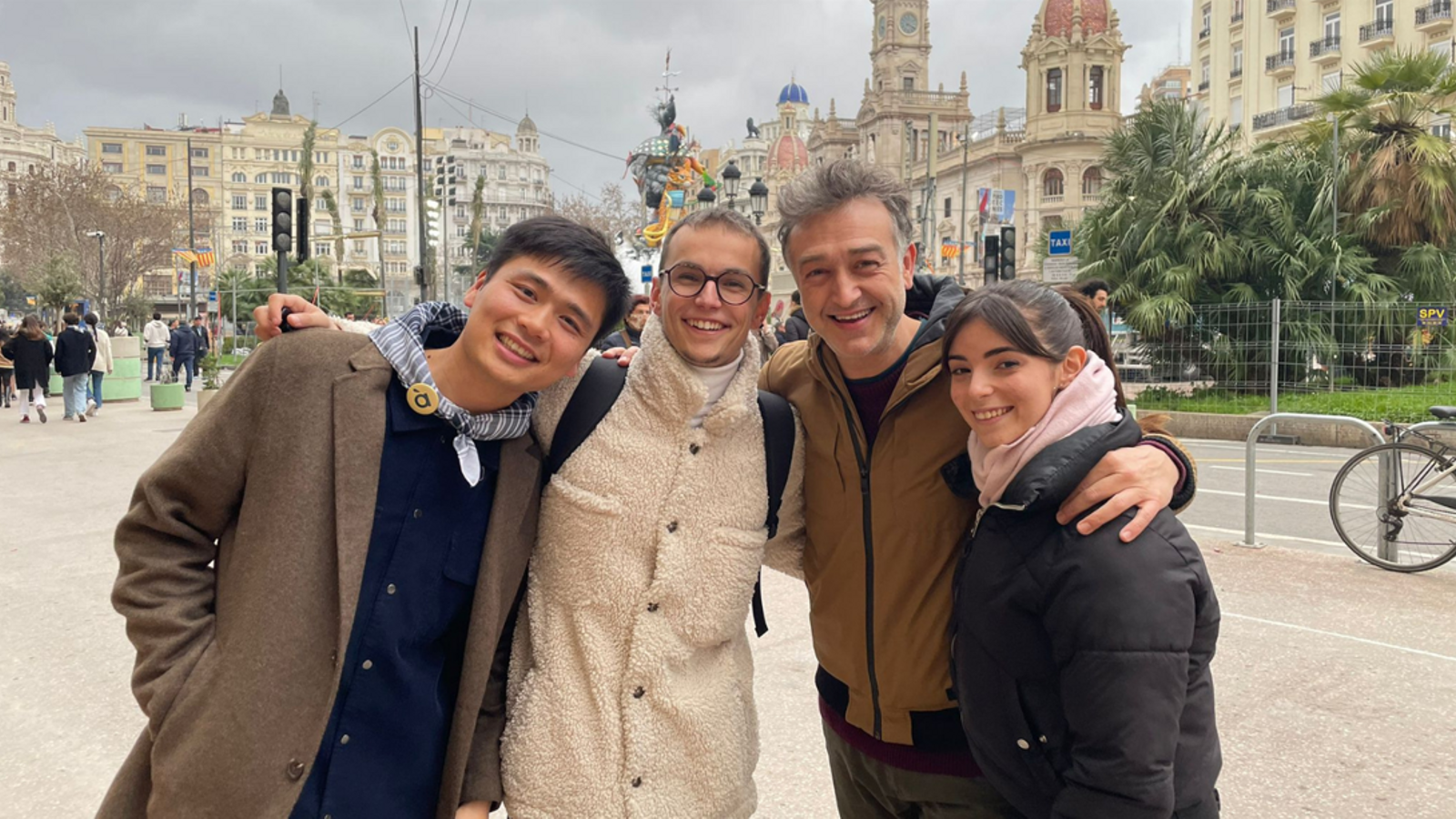 Hu Zhao i els protagonistes de 'Després de tu'