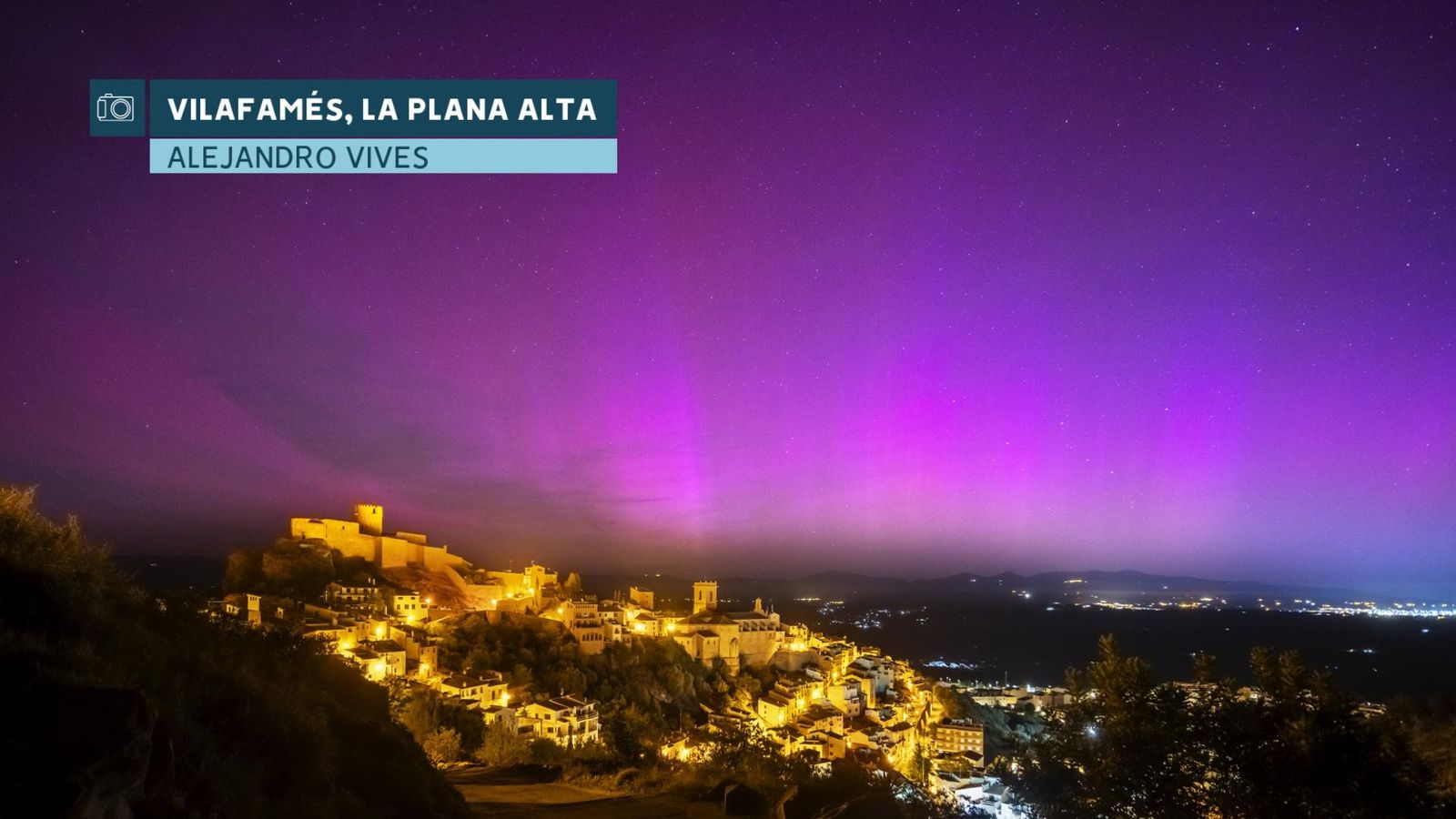 Aurora boreal vista des de la Plana Alta captura 2024 05 12 MIGDIA JC storm.logic
