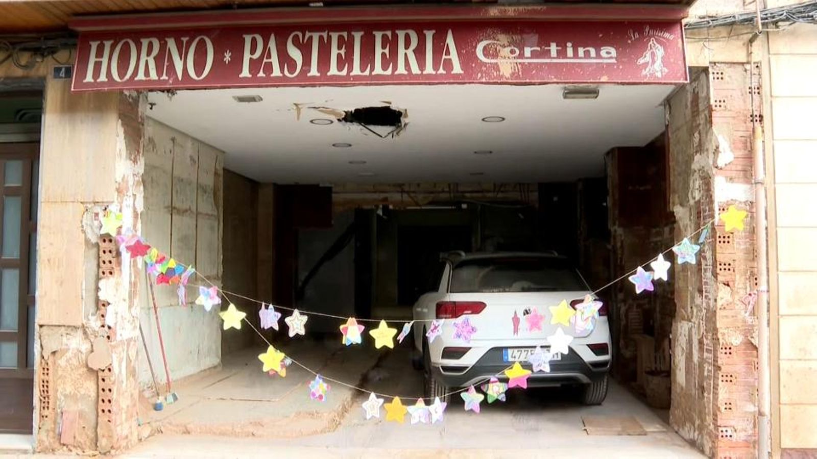 Un dels negocis afectats per la dana que encara no ha pogut reobrir