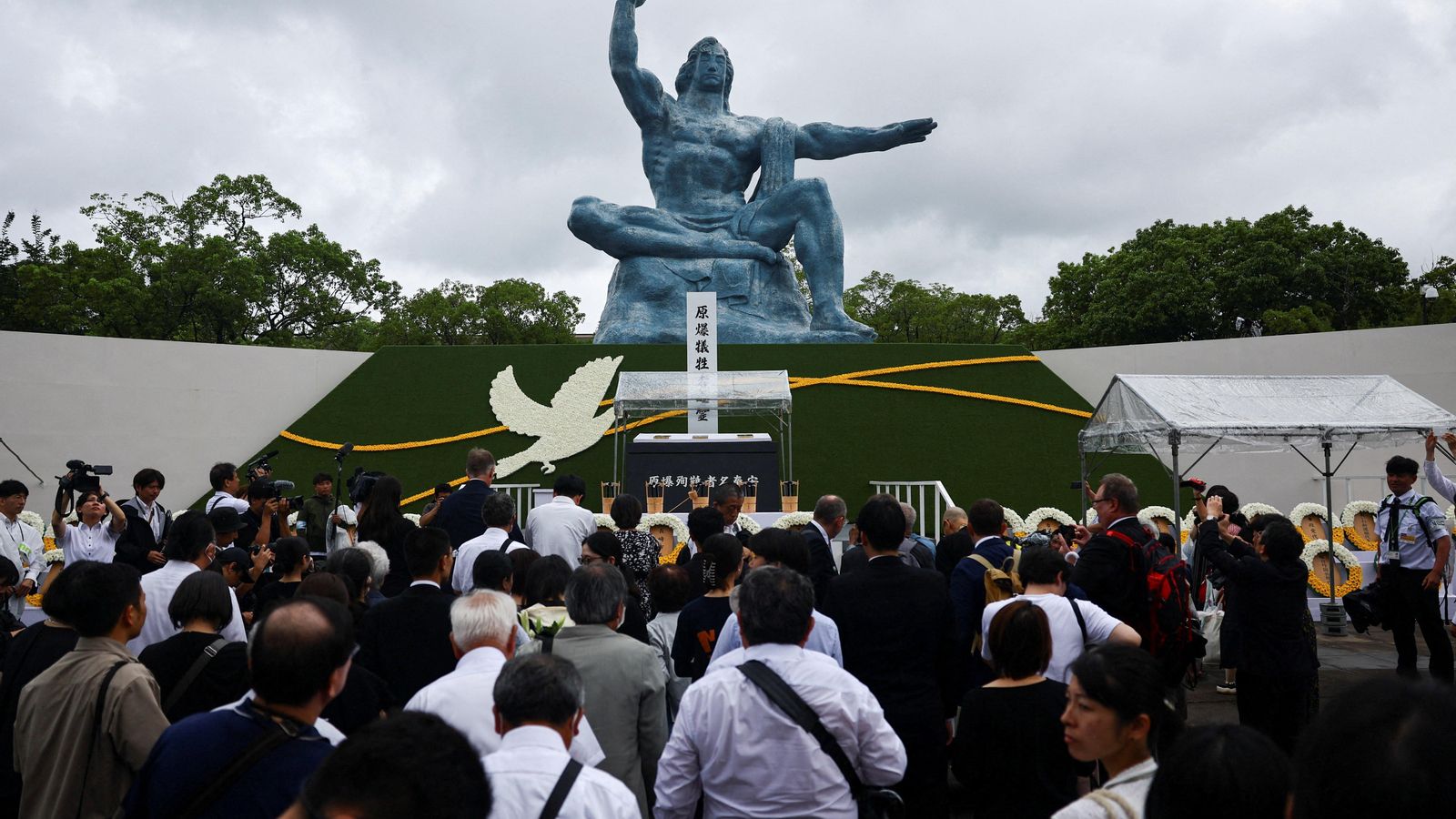 Nagasaki recorda les víctimes