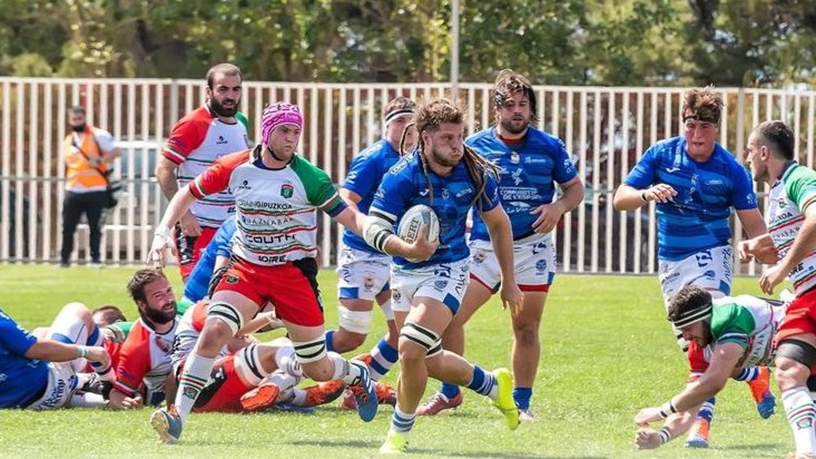 Imatge del partit entre el CR La Vila i l'Hernani