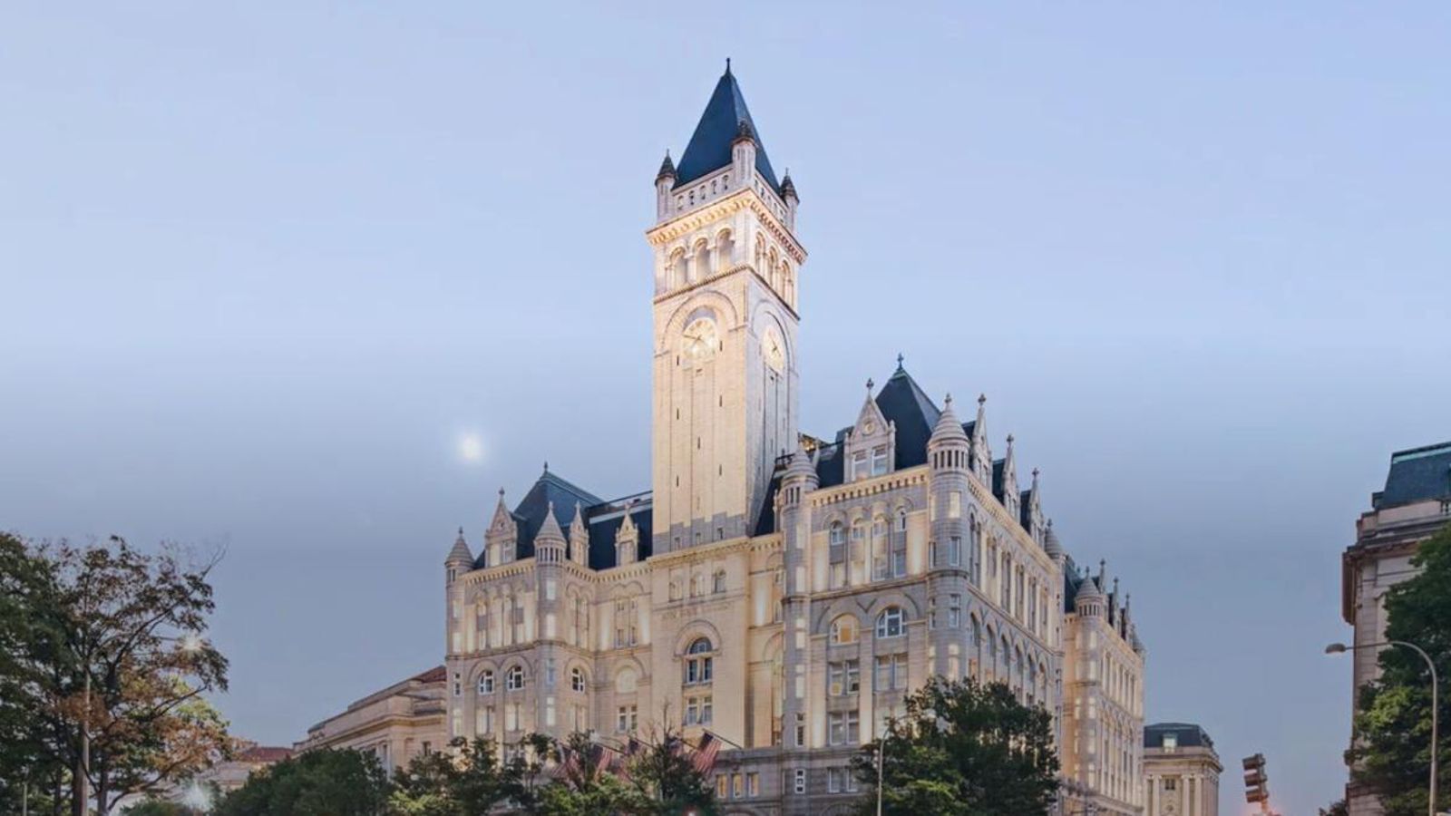 L'hotel Trump de Washington on es va celebrar l'acte sota sospita