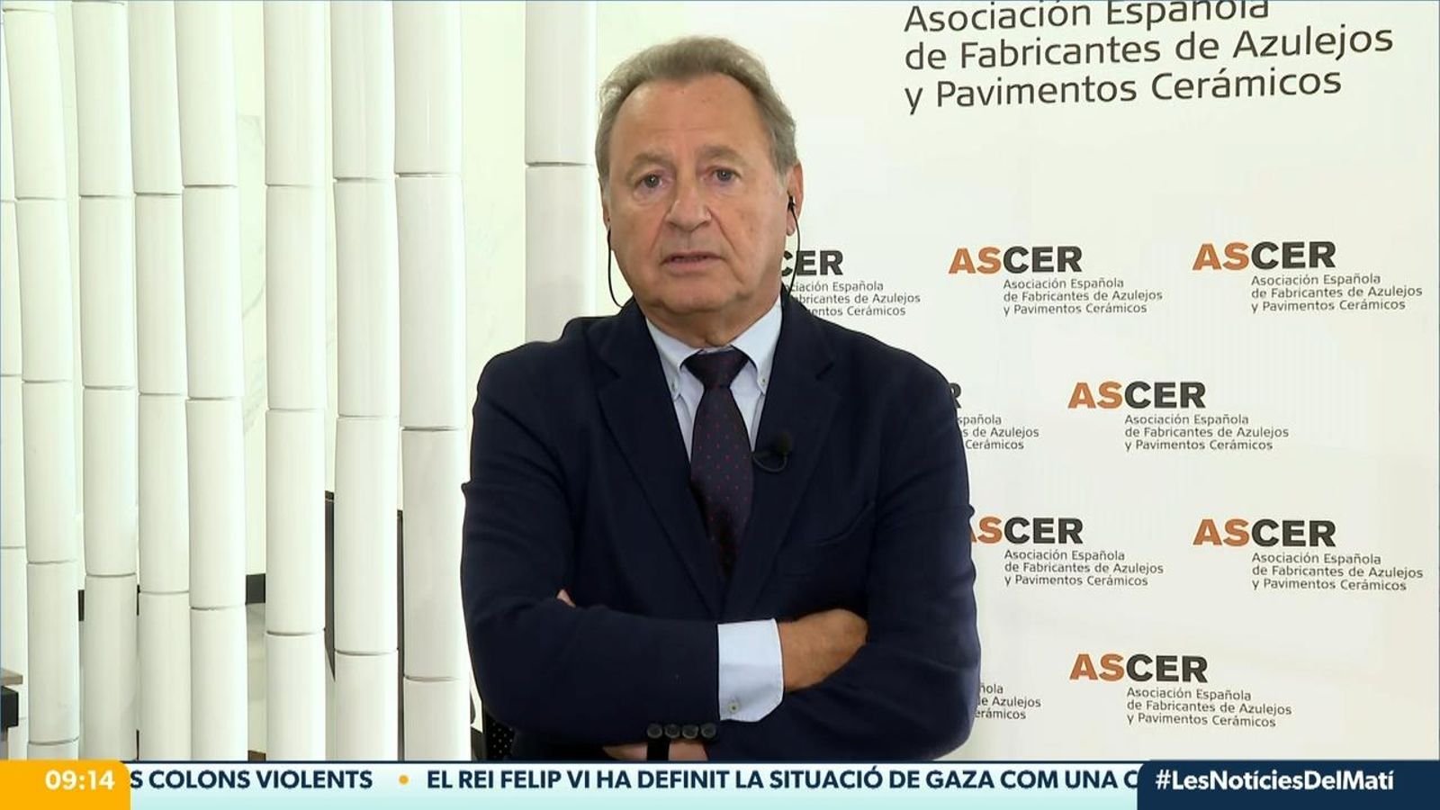 Entrevista a Ismael García Peris, president d'Ascer, en 'Les notícies del matí'