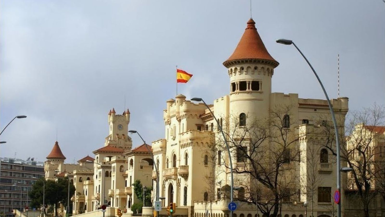 La caserna del Bruc, a Barcelona