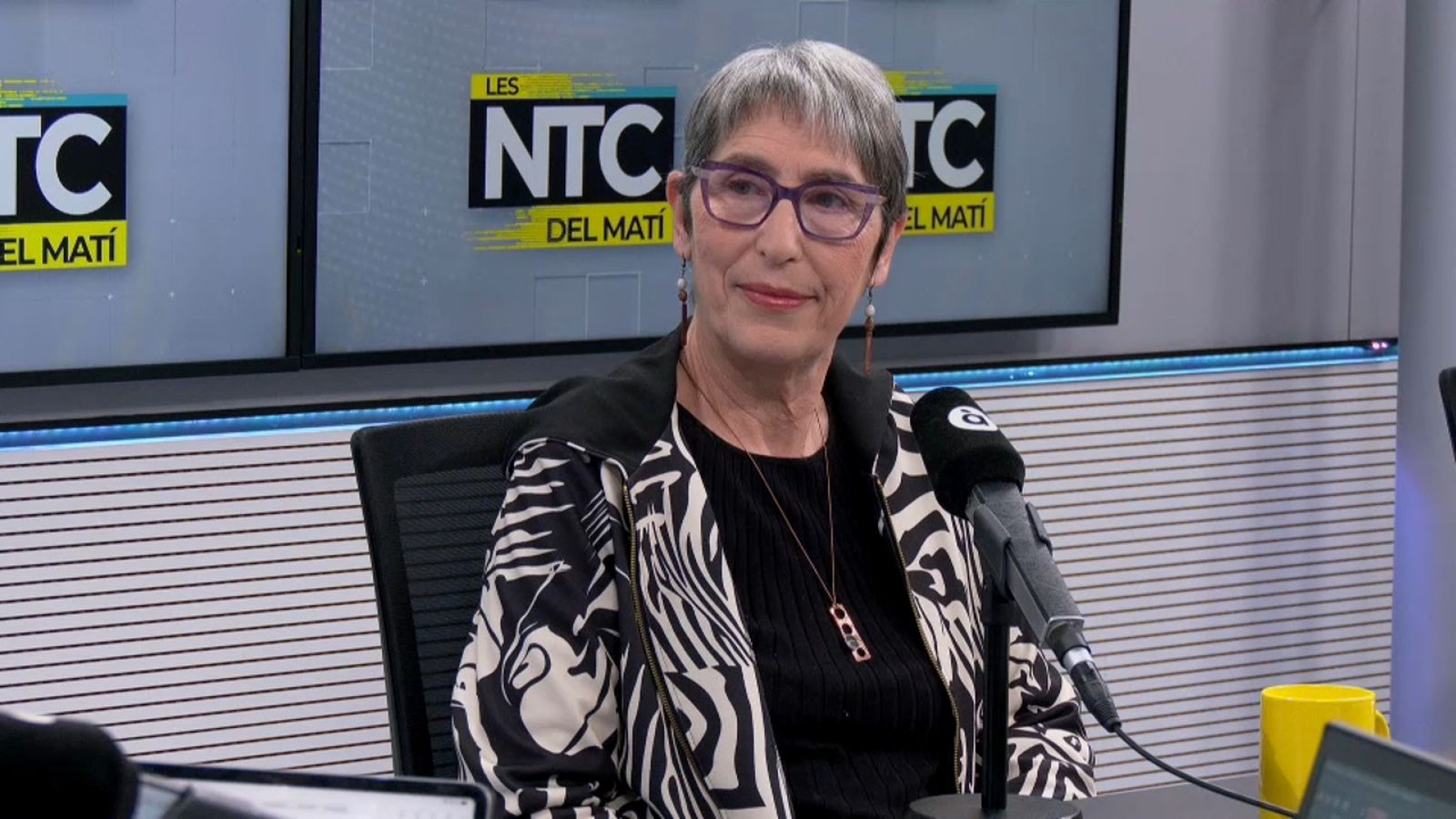 Dolors Pedrós, presidenta en funcions del CVC, aquest dilluns en 'Les notícies del matí'