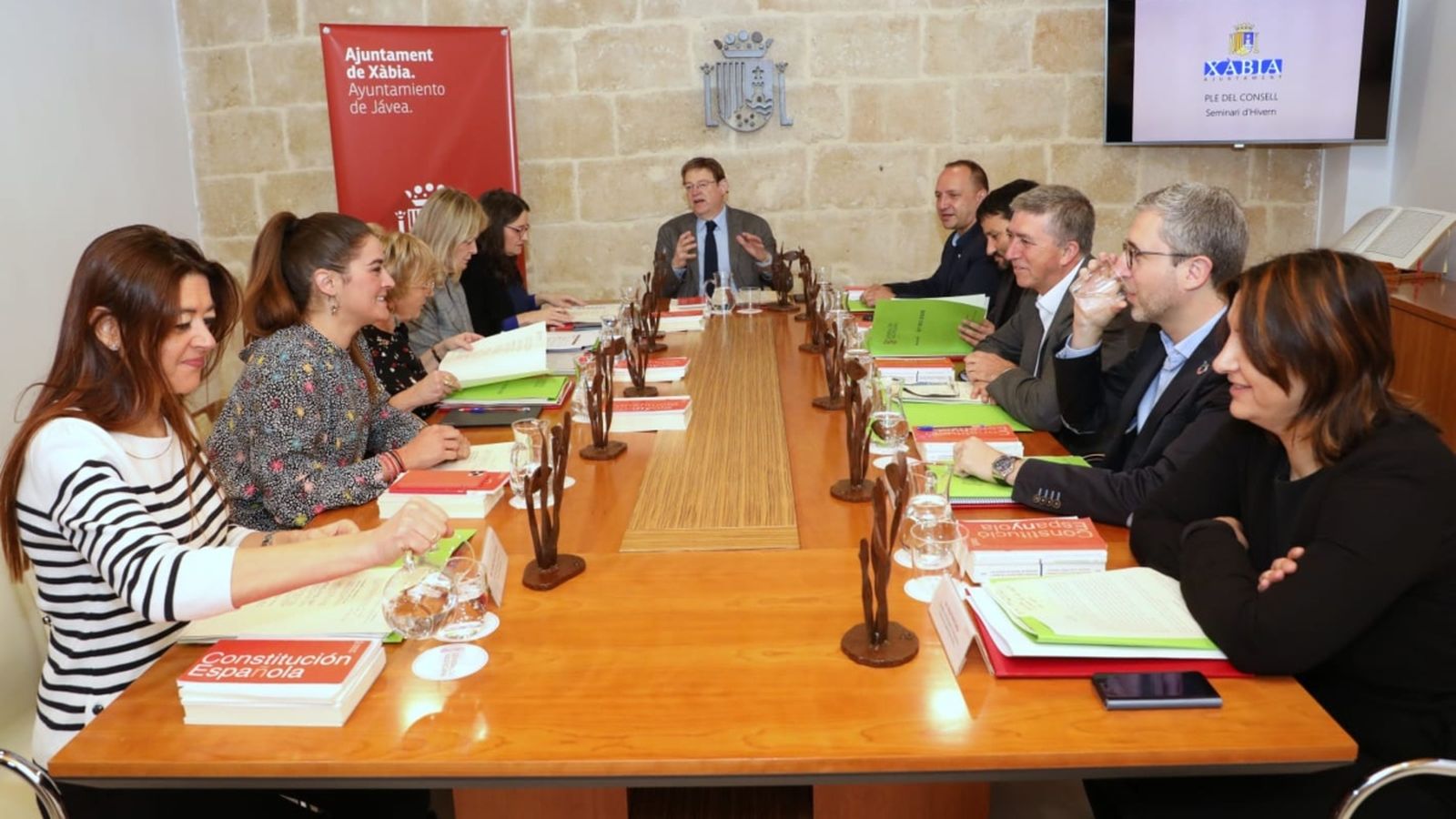 Ple del Consell celebrat aquest divendres a Xàbia