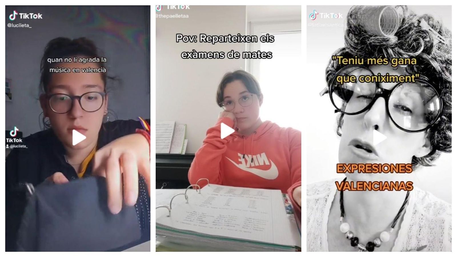 Guanyadores del II concurs de Tik-tok en valencià