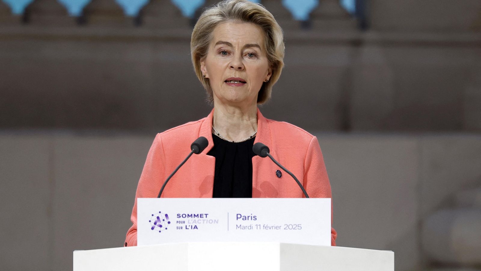 La presidenta de la Comissió Europea, Ursula Von der Leyen