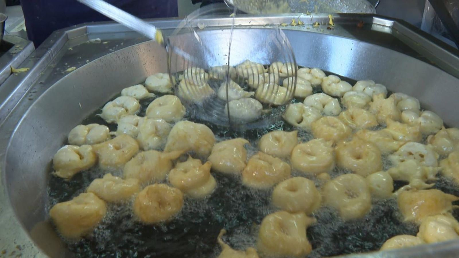 Un bunyoler frig bunyols sense gluten