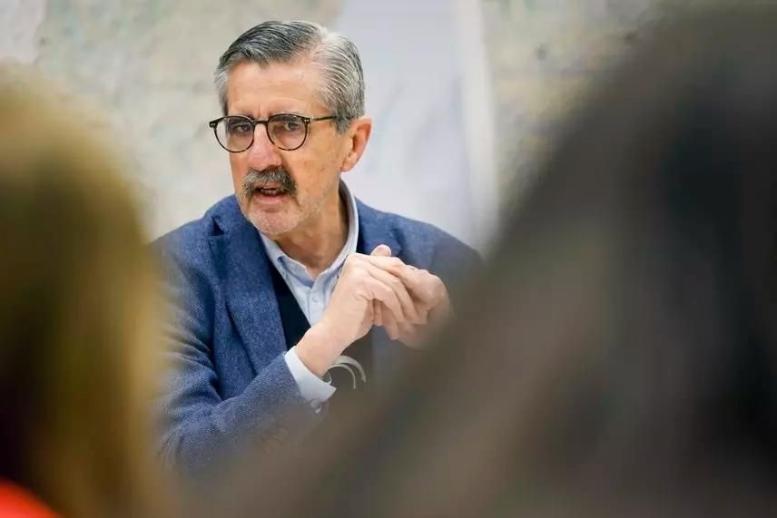 Josep Maria Àngel en una imatge d'arxiu