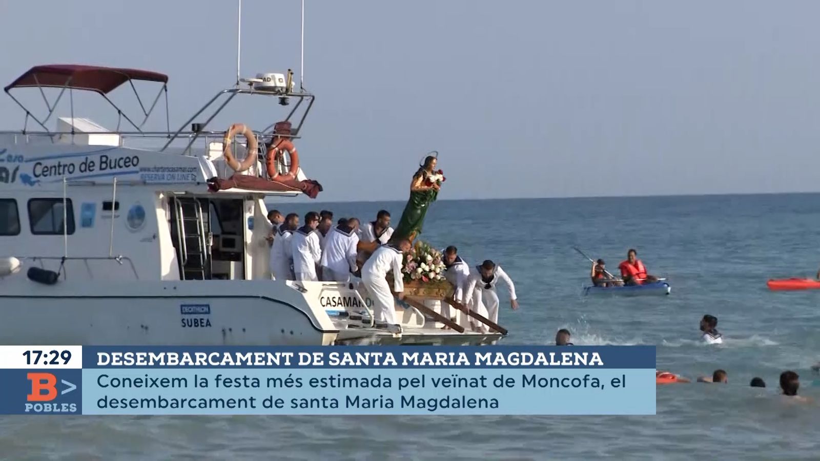 02.06.2022 | Desembarcament de santa Maria Magdalena