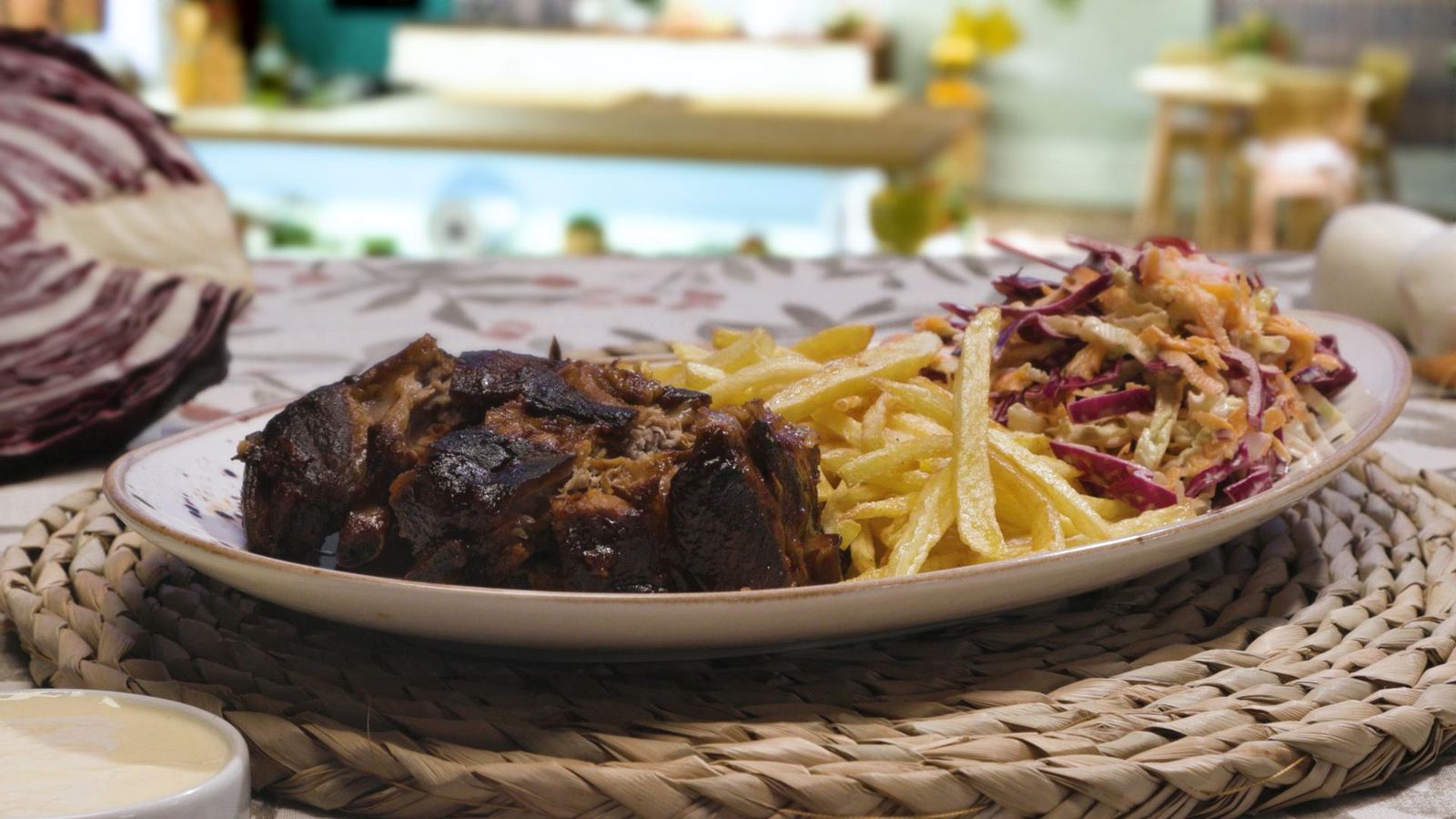 Costelles amb salsa BBQ casolana