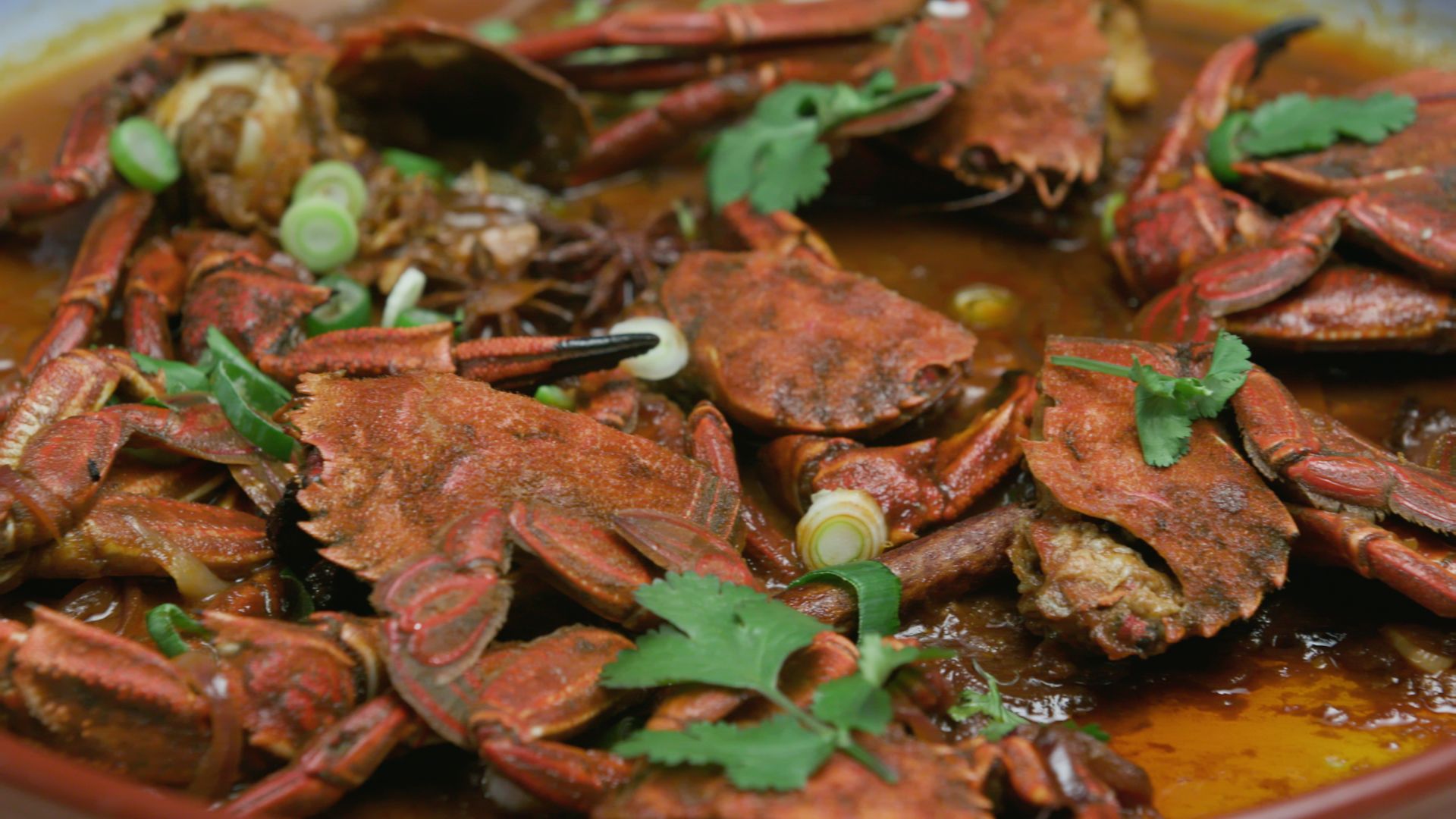 "Chili crab" amb arròs basmati "Chili crab" amb arròs basmati