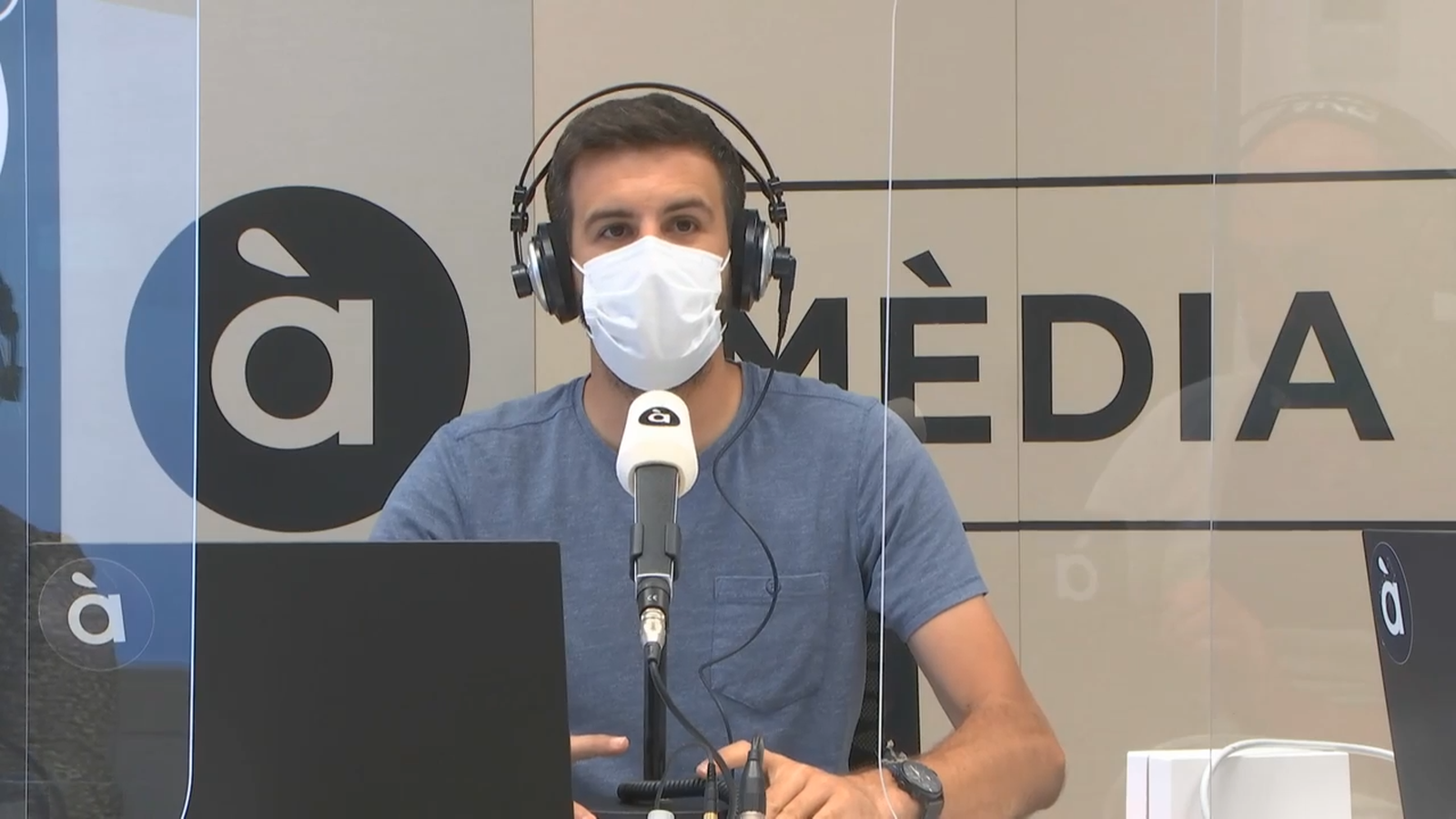 Samuel Borja en la pròrroga d'Esports À Punt 24.05.2021