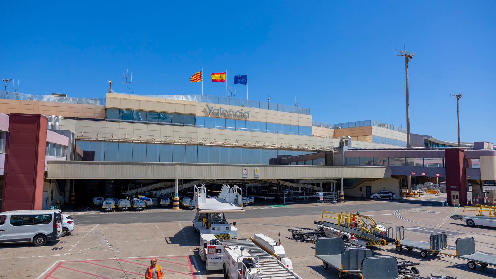 L'aeroport de València, en una imatge d'arxiu L'aeroport de València, en una imatge d'arxiu
