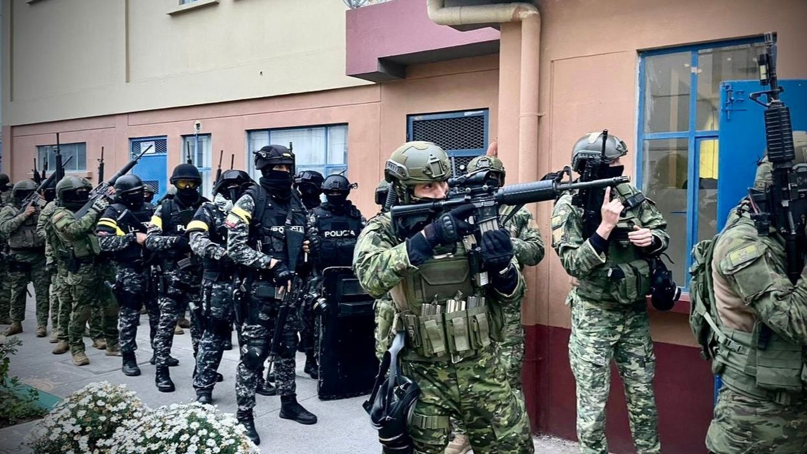 Intervenció policial a una presó d'Equador