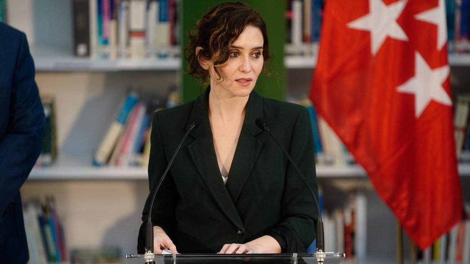 Isabel Díaz Ayuso en una imatge d'arxiu