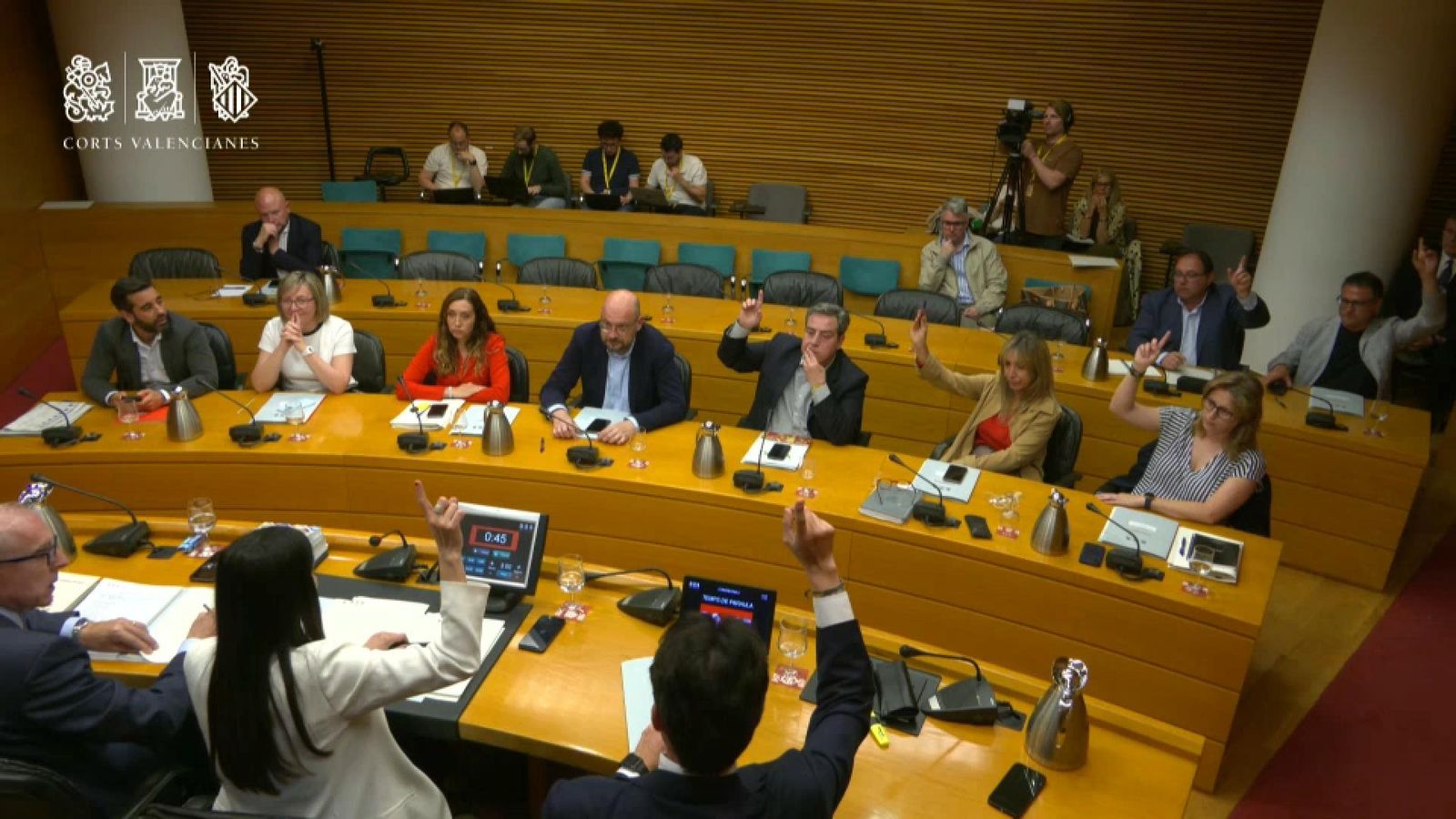 PP i Vox voten a favor del seu pla de treball per a la comissió d'investigació