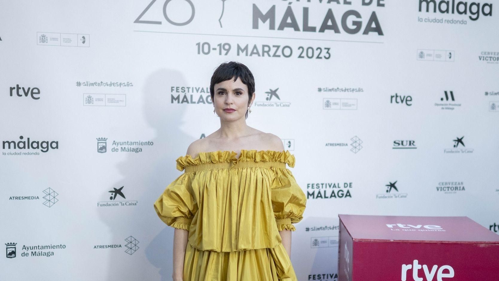 Verónica Echegui, en el Festival de Màlaga del 2023 Verónica Echegui, en el Festival de Màlaga del 2023