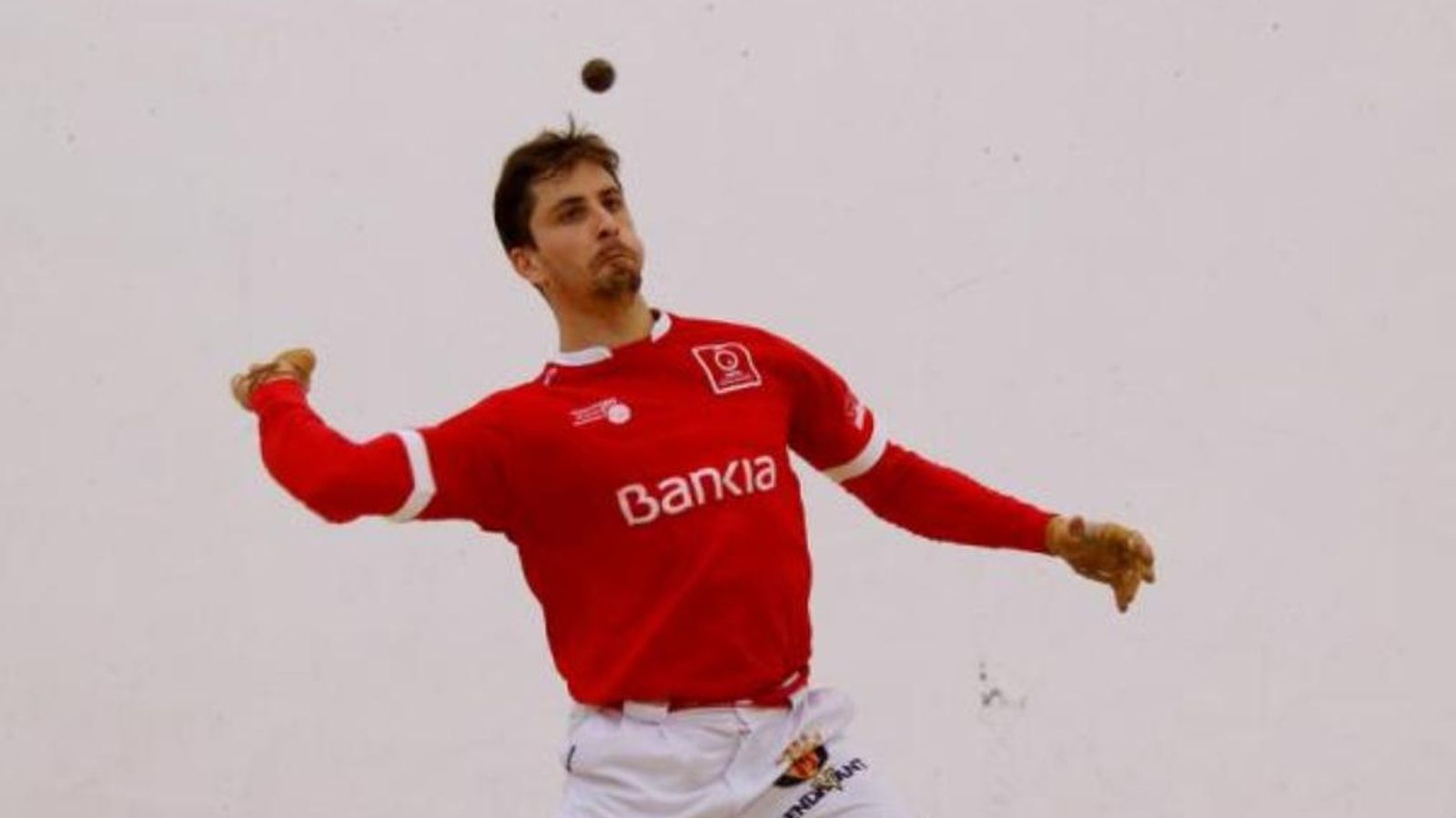 Puchol II en un dels punts de la partida davant Genovés II. @pilotaviu