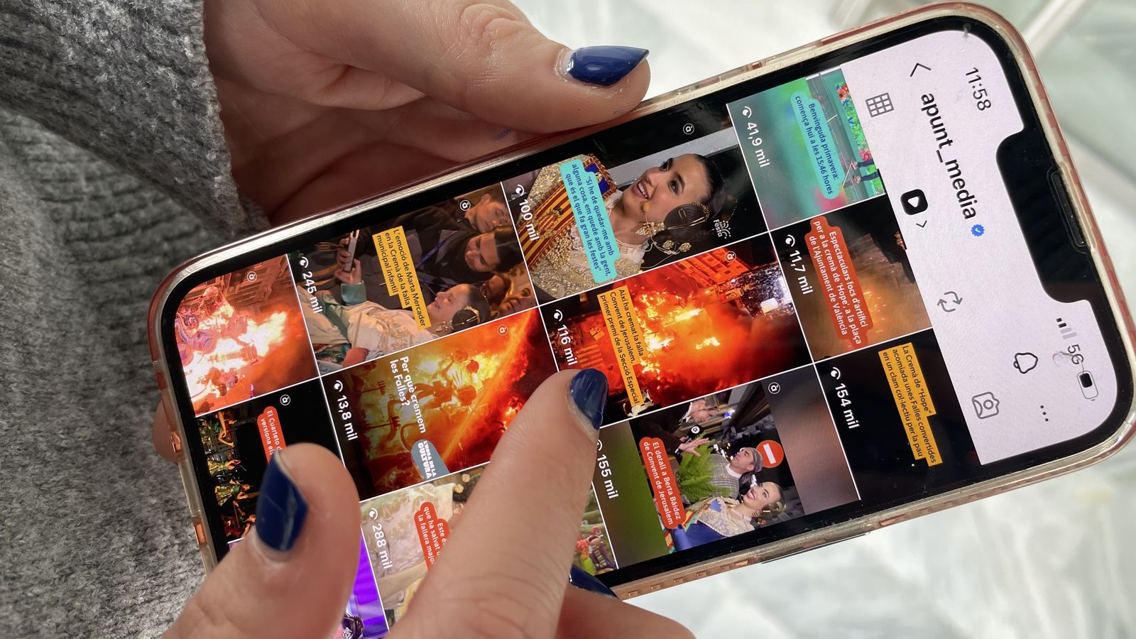 Les xarxes d'À Punt han fet un seguiment exhaustiu dels actes fallers