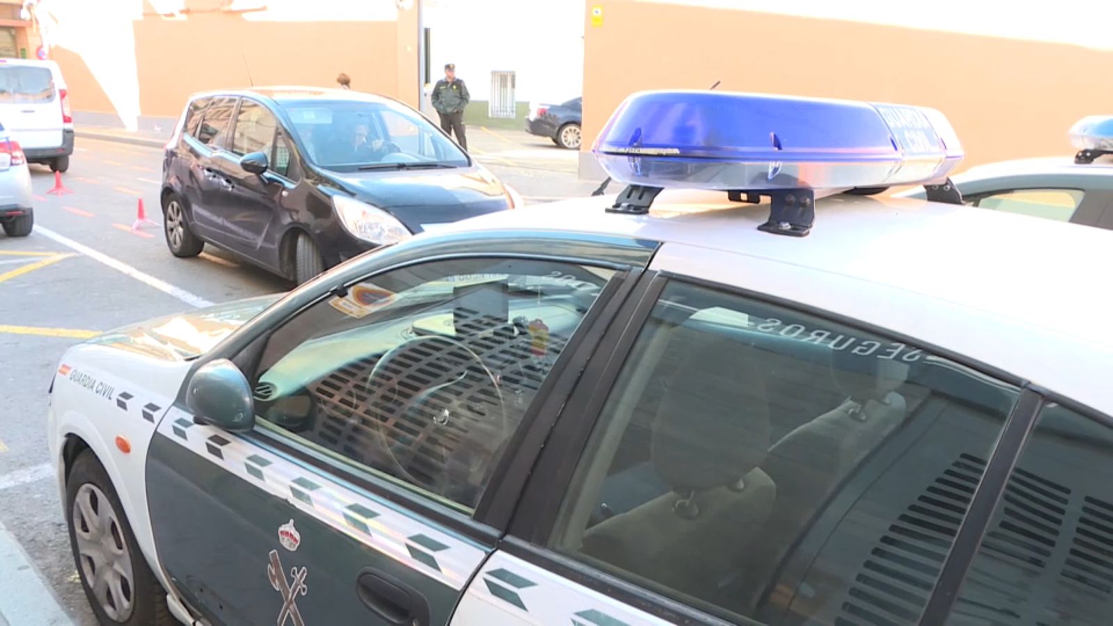 Imatge d'arxiu d'un vehicle de la Guàrdia Civil