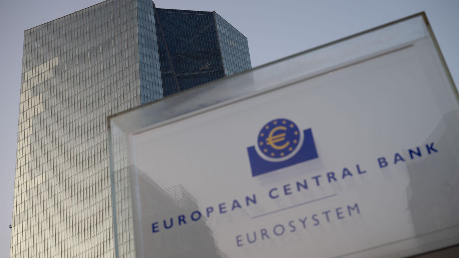 Seu del Banc Central Europeu a Frankfurt, en una imatge d'arxiu Seu del Banc Central Europeu a Frankfurt, en una imatge d'arxiu