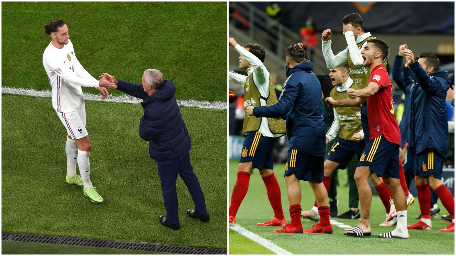 Els dos jugadors van ser substituïts en el partit de semifinals