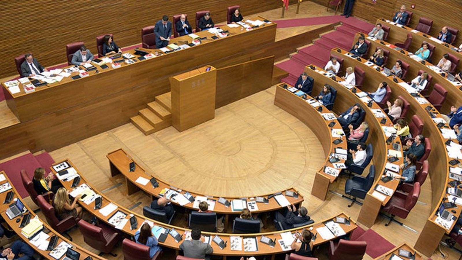 El ple de les Corts en una imatge d'arxiu