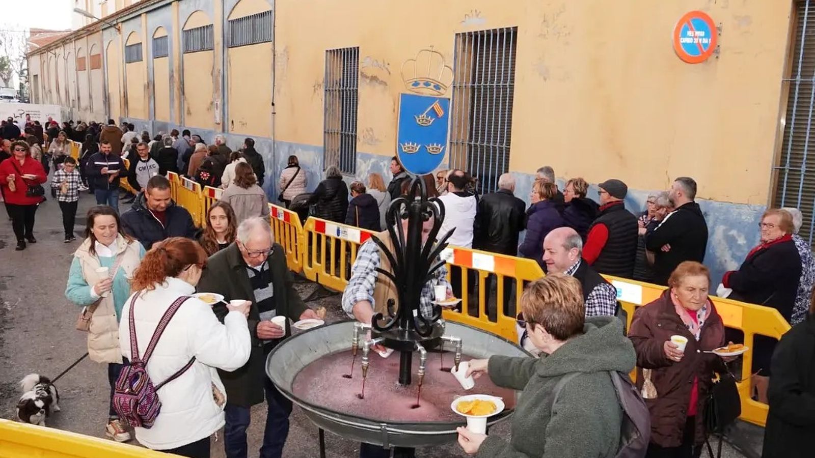 Les festes de La Font del Vi de Borriana, en una imatge d'arxiu