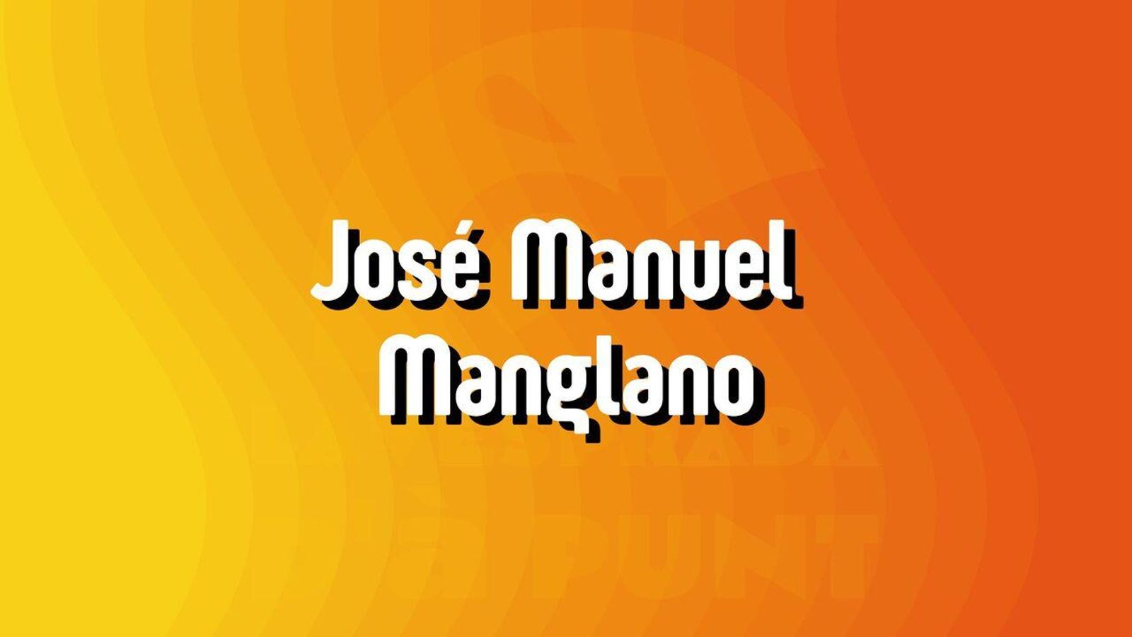 06.10.2025 | "El Gastroturista", amb Vicent Gil | L’art del bon menjar amb José Manuel Manglano