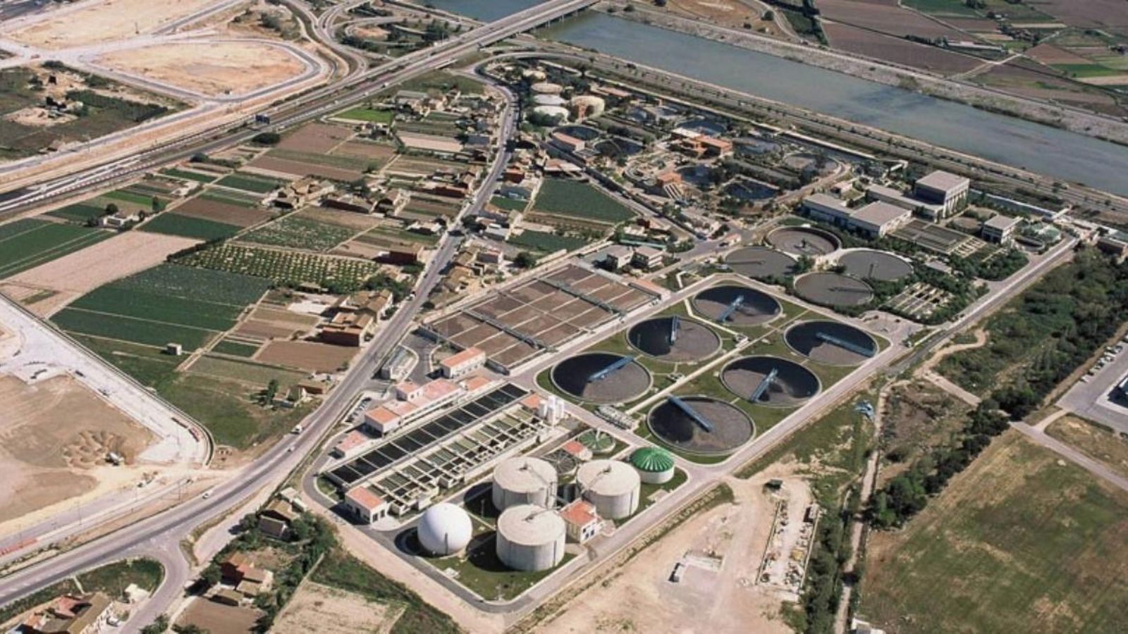 La depuradora de Pinedo dona servei a València i a l'àrea metroplitana
