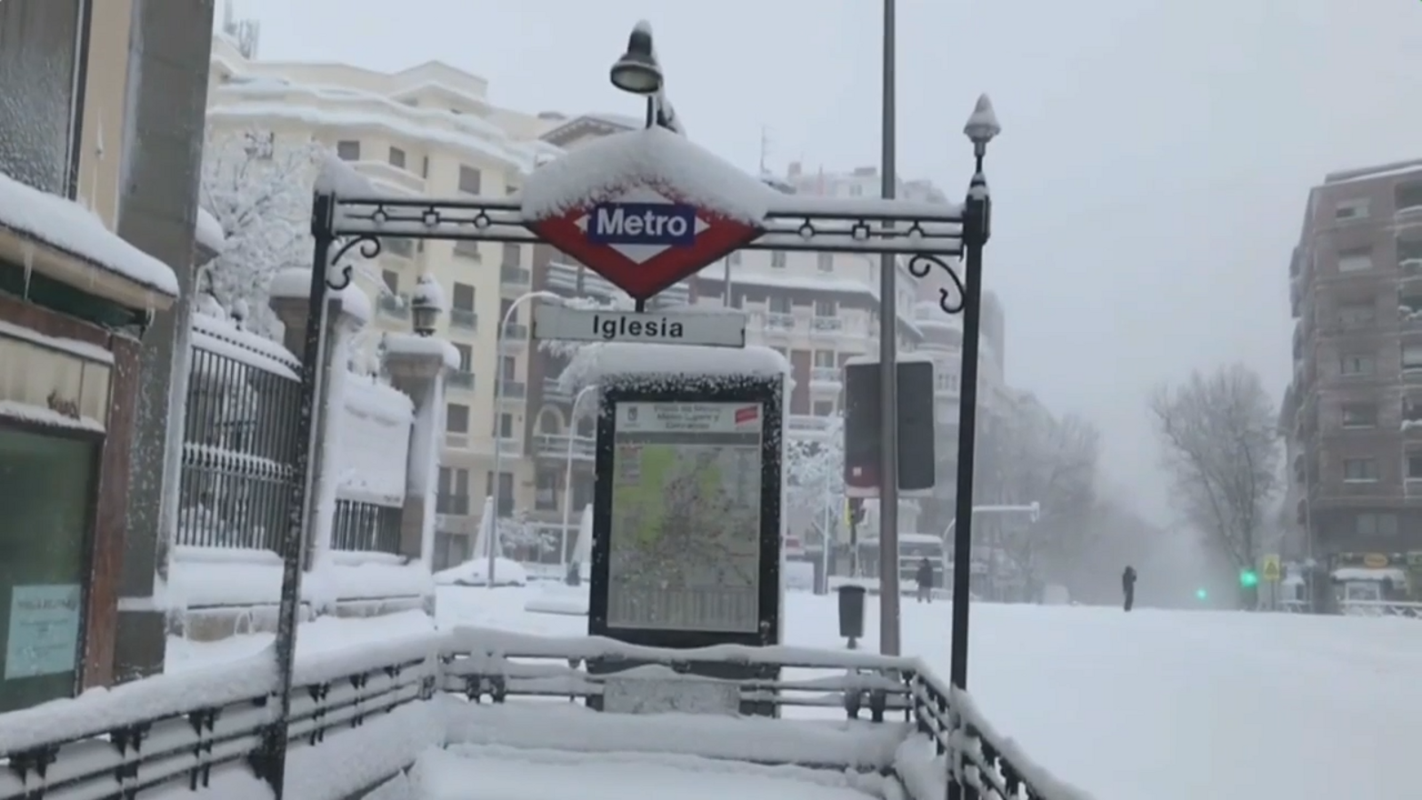 Filomena deixa cinc morts a Espanya