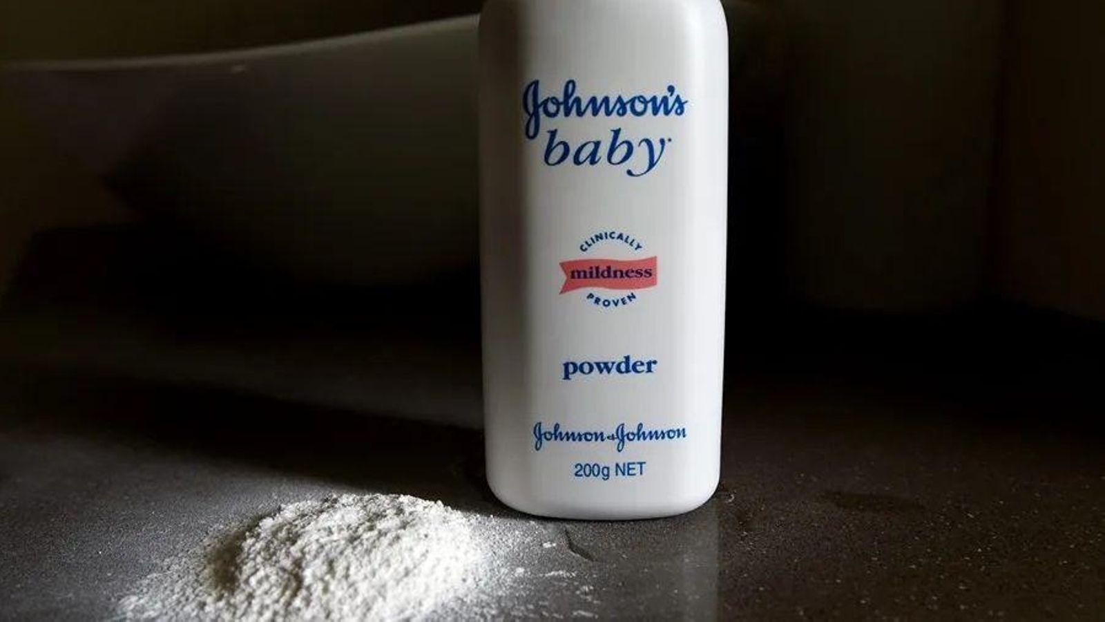 Envàs de talc de Johnson & Johnson que ja s'ha retirat del mercat